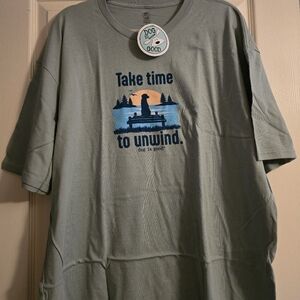 Take time to unwind dog is good tee